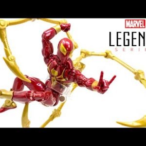 Marvel Legends IRON SPIDER 60th Anniversary Spider-Man Action Figure Review
