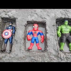 Avengers Toys, Spider-Man Action Figure, Hulk, Captain America, Black Panther, Venom