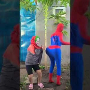 Dum Tek Dance – Spider-Man & Joker #shorts