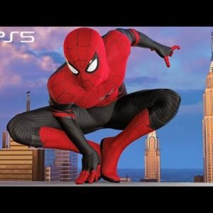 Spider-Man Remastered PS5 – Upgraded Suit Free Roam Gameplay (4K 60FPS Performance RT)