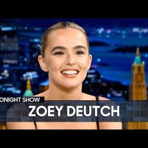 Zoey Deutch Reacts to Unseen Footage of Her Cut Amazing Spider-Man Cameo (Extended) | Tonight Show