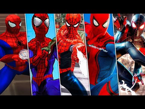 Evolution of Web Shooter in Spider-Man Games (2000-2020)