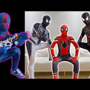 TEAM SPIDER-MAN vs BAD GUY TEAM | NEW BAD-HERO 2 ( Special Live Action ) – Fun Heroes