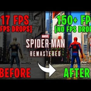 Marvel’s Spider-Man Remastered: BEST SETTINGS for MAX FPS on ANY PC!