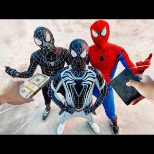 TEAM SPIDER-MAN vs BAD GUY TEAM IN REAL LIFE (Live Action)