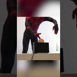 How many tries did this take? 😂 Spider-Man flips