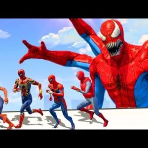 Spiderman & Iron-Spider & Spider Man Home Made Suit vs Spider-Man Doppleganger