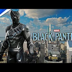 BLACK PANTHER FREE ROAM GAMEPLAY! (Spider-Man PC Mod)