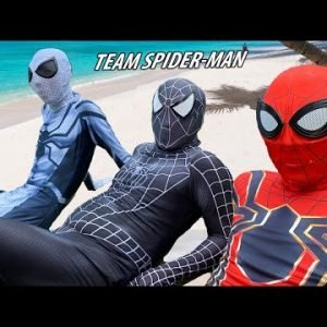 TEAM SPIDER MAN in REAL LIFE || ONE DAY On THE Picnic ( Live Action ) – Fun BigGreen TV