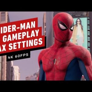 The First 21 Minutes of Marvel’s Spider-Man PC Gameplay at Max Settings (4K 60FPS)