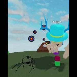 SPIDER! || Spider animation credit: @raredoodle || #3uben #roblox #robloxvr #vr #funny