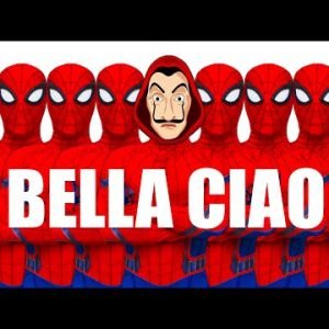 BELLA CIAO DANCING | SPIDER-MAN Money Heist Music Video