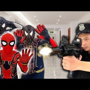 TEAM SPIDER-MAN vs BAD GUY TEAM | Team Spider-Man get into trouble, let’s solve it ! ( Live Action )