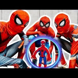 TEAM SPIDER MAN vs BAD GUY TEAM IN REAL LIFE || Where Is SPIDER GIRL ? RED ,WHITE ?? ( Live Action )