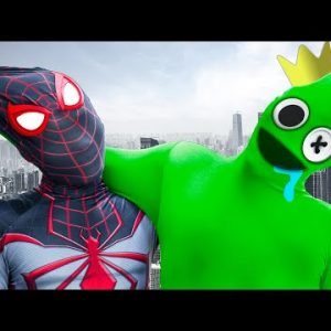 TEAM SPIDER MAN vs RAINBOW FRIEND IN REAL LIFE | BAD GUY NERF WAR LIVE ACTION STORY  – Sun Heroes