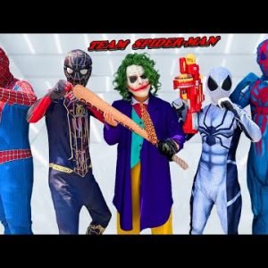 TEAM SPIDER MAN vs BAD GUY TEAM In REAL LIFE | ( ALL Aciton Story ) SEASON 4 – RESCUE VENOM BAD HERO