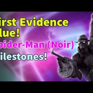 Spider-Man Noir Milestones! First Evidence CLUE, Tangled Web Team | MARVEL Strike Force – F2P