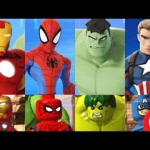 Marvel Avengers Special Team up! Hulk, Captain America, Venom, Spider-Man, Iron Man, Thor & Heroes!