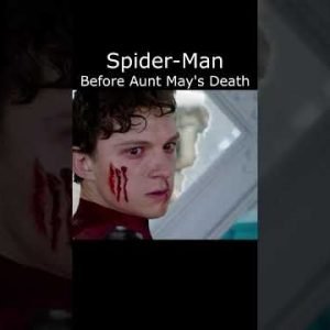 Spider-Man Before and After Aunt May’s Death #shorts