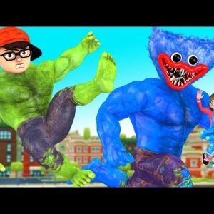 🔴 Live: Scary Teacher 3D | Team Hero (Nick Spider, Nick Iron Man … ) vs Zombie Hulk War in City