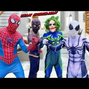 TEAM SPIDER MAN vs BAD GUY TEAM | VENOM – How To Becomes GOOD-HERO ? (Live Action) – Fun BigGreen TV