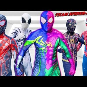 TEAM SPIDER MAN vs BAD GUY TEAM | SUPER BAD HERO Is Not GOOD – LIVE ACTION STORY 3 – Fun BigGreen TV
