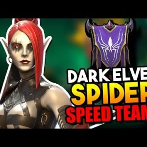 SPEED TEAMS for Spider Tournament… DARK ELVES ONLY! | Raid: Shadow Legends