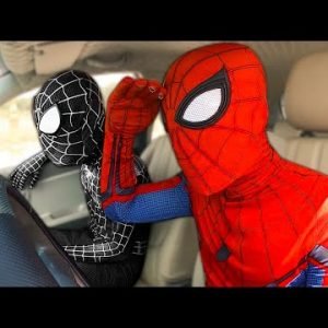 SUPERHEROS Journey Story | SPIDER-MAN, VENOM, DEADPOOL go to Big City