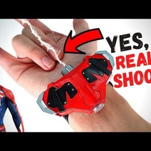 REAL Spider-Man PS4 Web Shooter That SHOOTS!