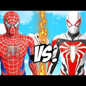 SPIDER-MAN (2002) vs PS4 MARVEL SPIDER-MAN (Armored Advanced Suit) – SUPER EPIC BATTLE