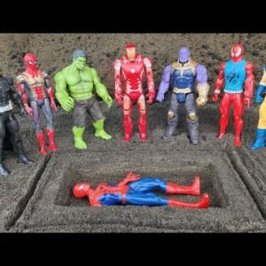 Avengers Superhero Toys, Hulk, Spider-Man, Iron Man, Venom, Thanos, Batman, Mutant X-Men