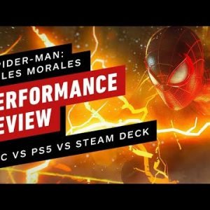 Spider-Man: Miles Morales PC vs PS5 vs Steam Deck Performance Review