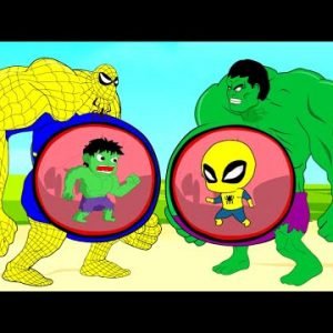 Evolution Of HULK PREGNANT Vs Spider HULK | So Sad But Happy Ending | Cartoon Animation