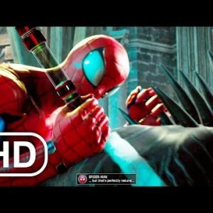 Spider-Man Cures Venom From Symbiote Scene 4K ULTRA HD – Marvel’s Midnight Suns