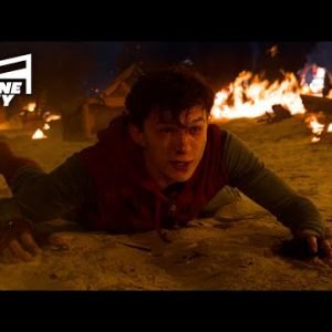 Spider-Man Homecoming: Spider-Man vs. The Vulture Ending Fight Scene (Tom Holland, Michael Keaton)