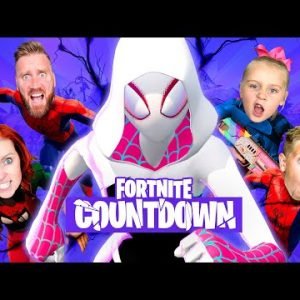 Countdown to Fortnite Fracture! (Unlocking the Spider Verse) K-CITY GAMING