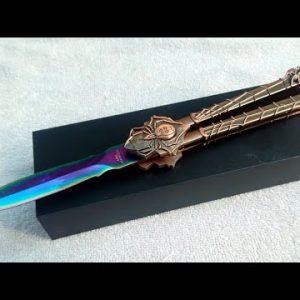 Special Edition ‘Spider’ ButterflyKnife indepth review +SlowMo tricks!