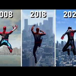 Evolution of Web Swinging in Spider-Man Games!