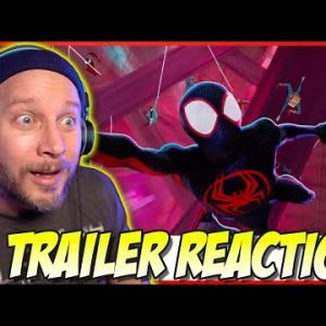 SPIDER-MAN: ACROSS THE SPIDER-VERSE – Official Trailer Reaction