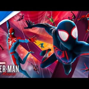 Spider-Man: Miles Morales – Recreating ACROSS THE SPIDER-VERSE Official Trailer | PC MODS