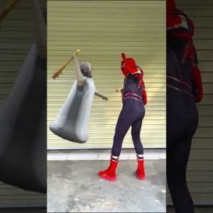 Spider-Man and the Funny Dance Obedece #shorts #tiktok #trendinh #spiderman