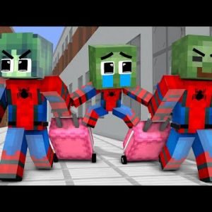 Monster School : Season 3 All Episode Spider Man Baby Zombie Avatar 2 – Minecraft Animation