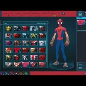 Marvel’s Spider-Man (2018) – All Suits | List (Including All DLC) (37 Suits) (PS4 HD) [1080p60FPS]