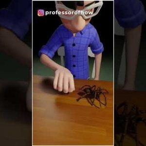 😍WOW! This is how Spiders make “WEBS” – By Kishor Singh #shorts