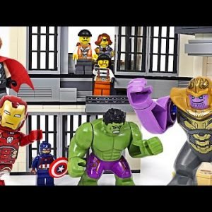 Marvel Avengers Hulk, Iron Man, Spider-Man! Catch the villain and Thanos! | DuDuPopTOY