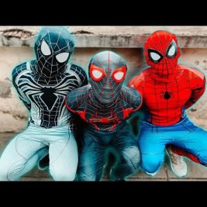 TEAM SPIDER-MAN vs BAD GUY TEAM || The FINISH of NEW BAD-HERO ( Live Action )