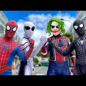 TEAM SPIDER-MAN NERF WAR IN REAL LIFE | VENOM Is Not GOOD – Fllow Me