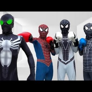 TEAM SPIDER-MAN vs BAD GUY TEAM In Real Life | TEAM SPIDER: Who is BLACK Bad-Hero?? ( Live Action )