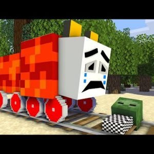 Monster School : The End of Fire Choo Choo Charles and Zombie Spider Man – Minecraft Animation