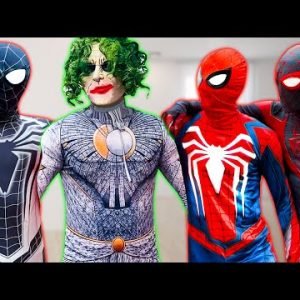 TEAM SPIDER-MAN vs BAD GUY TEAM || The Happiness of NEW SUPER-HERO ( Live Action )